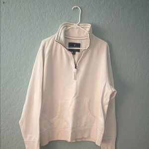American Eagle White Pullover